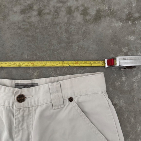 Vintage Sanoma‎ cotton bermuda cargo khaki shorts - Picture 5 of 6